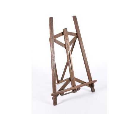 Hatherley Patent wooden easel, 39cm tall. 