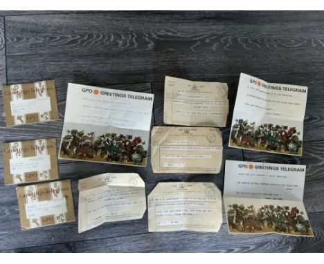 Maurice Setters Telegram Collection: Some sent to Elland Road to wish him well in his first match for Coventry from well wish