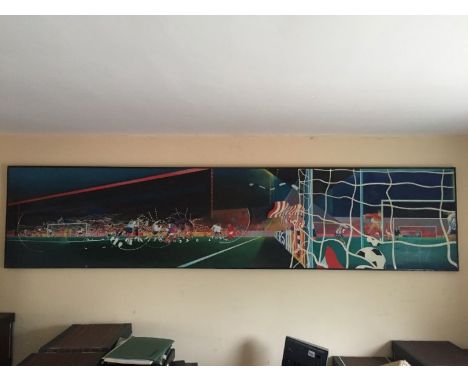 George Bests Own Original Painting By Jack Kershaw: Commissioned by George Best for his new home Che Sera. This painting late