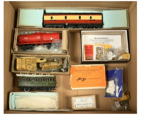Various Kits &amp; Kit Built Rolling Stock. To include Meteor Models Sentinel Shunter kit, Highland Railway 3rd Class 4 wheel