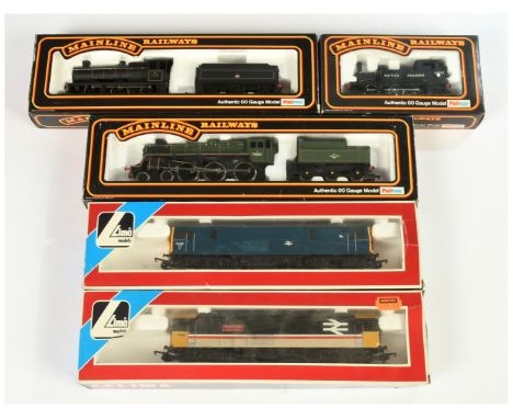 Lima &amp; Mainline group of Steam and Diesel Locomotives to include Mainline 37-059 0-6-0 BR Collett Class Steam Locomotive 