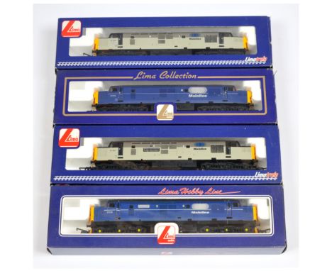 Lima OO Group of 4x Mainline Class 37 Diesel Loco's. Comprising L204960 Blue 37379 Ipswich WRD, L204968 Two Tone Grey 37042, 