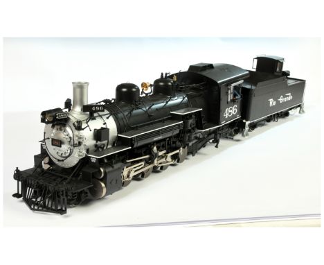 Berlyn Locomotive Works (BLW) 2-8-2 Class K36 Steam Locomotive No. 486 "D&amp;RGW". Scale is 1:20.3. Produced in 2000. Condit