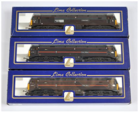 Lima OO Group of 3x EWS ER Class 47 Diesel Loco's. Comprising L204794 - 47798 EWS - ER - Prince William, L204795 - 47799 EWS 