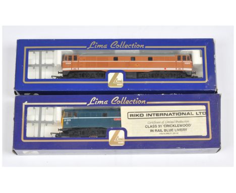 Lima OO Pair of Class 31 Diesel Loco's. Comprising L204624 BR Golden Ochre D5579; L205190 Ltd Edition BR Blue 31309 Cricklewo