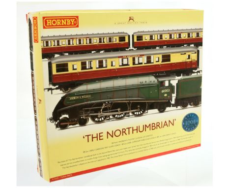 Hornby (China) R2435 (limited edition) "The Northumbrian" Train pack containing 4-6-2 BR green A4 Class Loco No.60003 "Andrew