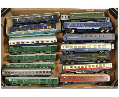 Fleischmann, Liliput, Jouef HO Loco &amp; Coaches. To include Fleischmann DB Touropa, Liliput Deutsche Post Van, Hornby ACHO 