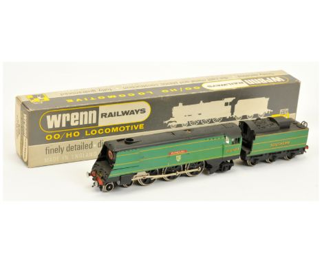 Wrenn W2266 4-6-2 SR Streamlined West Country Class Steam Locomotive No. 21C103 "Plymouth", complete with instruction booklet