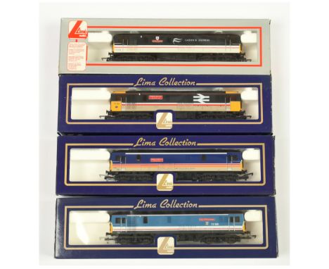 Lima OO Group of 4x Class 73 Diesel Loco's. Comprising 204847 BR Black / White 73212 Gatwick Express - Airtour Suisse, L20501