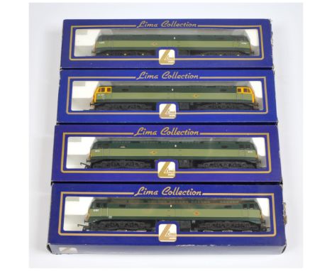 Lima OO Group of 4x BR Two Tone Green Class 47 Diesel Loco's. Comprising L205103 - D1111, L204633 - 47369, L204682 - 47488, L