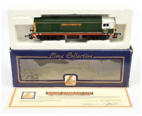 Lima (Limited Edition) L205069 Class 20 "Eddie Stobart" Diesel Locomotive No. 20001, complete with certificate No. 251 of 750