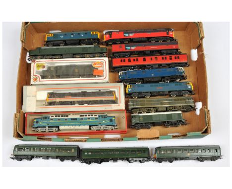 Lima, Hornby, Bachmann mixed group of loco's. To include Lima BR Intercity 87031 Hal o' the Wynd Overhead Electric Loco, Lima