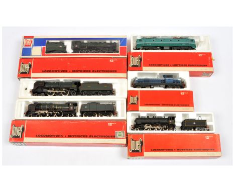 Jouef HO Gauge group of Steam &amp; Diesel Locomotives to include Ref 8251 4-6-2 Pacific 231C Steam Locomotive and others (se