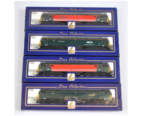 Lima OO Group of 4x Class 47 Diesel Loco's. L204645 Great Western Green 47813 SS Great Britain, L204621 Virgin Red / Grey 478