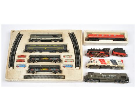 Jouef &amp; Similar HO Gauge mixed group to include Jouef Transporter Train Set and others (see photo). Conditions are genera