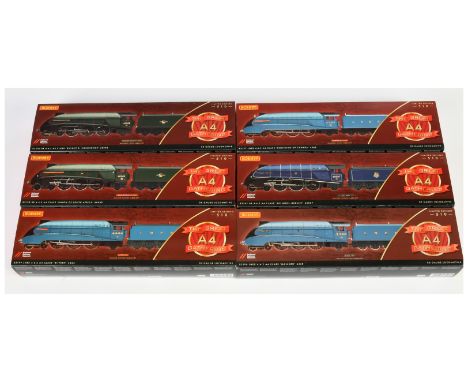 Hornby (China) (Limited Edition) COMPLETE SET OF 6 "The Great Gathering" A4 Class Steam Locomotive, produced for The National