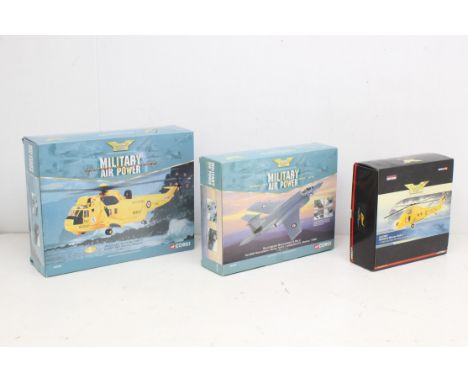 Corgi: A collection of three boxed Corgi: The Aviation Archive, Reference AA33404, AA34101 and AA37601. Original boxes, box c