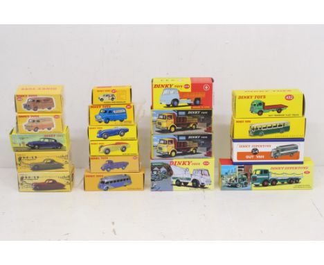 Atlas: A collection of nineteen boxed Atlas Edition Dinky Toys vehicles, to include: commercial and road vehicles. Original b