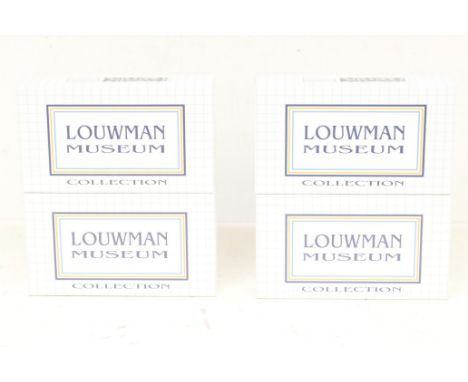 Matrix: A collection of four boxed Matrix: Louwman Museum Collection 1:43 vehicles, to include: Bugatti, Daimler, Duesenberg 