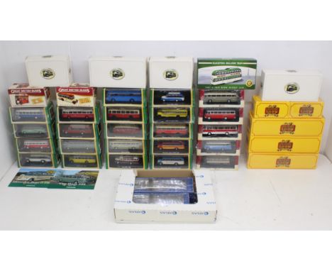 Atlas: A collection of assorted boxed Atlas Editions vehicles. Original boxes, general wear expected with age. Condition is v