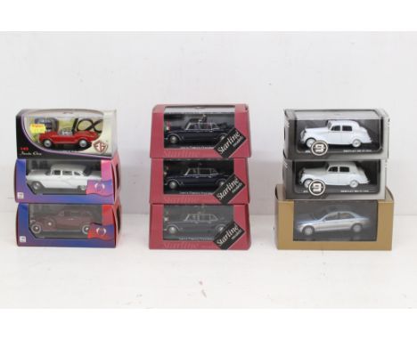 Diecast: A collection of nine boxed diecast vehicles, to include: Starline Models, Lancia, Ist Models, Triple 9 Collection an