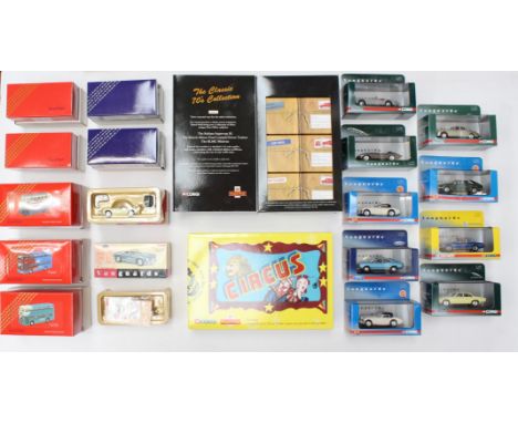 Corgi: A collection of assorted boxed Corgi vehicles and sets to include: Royal Mail and Vanguards examples, some Limited Edi