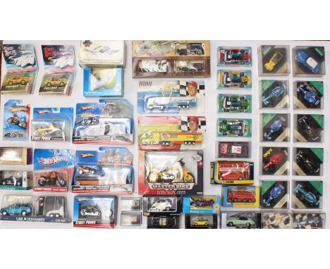 Diecast: A collection of assorted boxed diecast vehicles, to include: Vitesse, Hot Wheels, Minichamps, Corgi and more. Origin