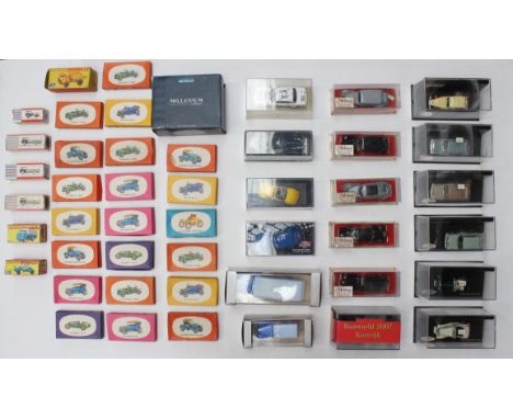 Diecast: A collection of assorted diecast and plastic model kit vehicles, to include: Vitesse, Mdubray, Replicars and others.