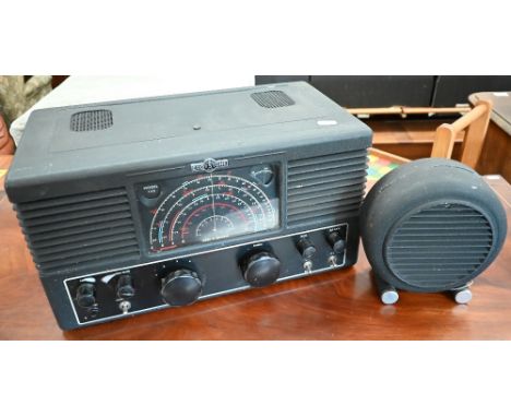 A vintage Eddystone Communicator Receiver model 740, with relay loud-speaker 