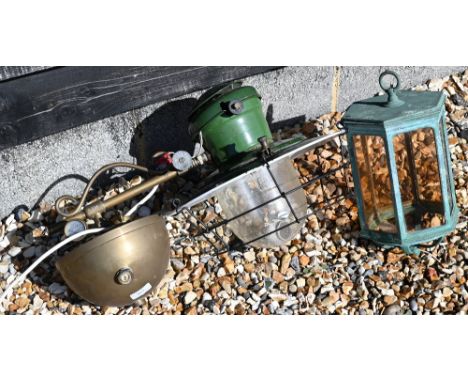 Vintage industrial paraffin lamp 