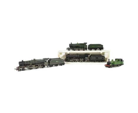 Model Railway - collection of x4 Mainline Railways OO gauge model railway trainset locomotive engines comprising of; no. 37-0