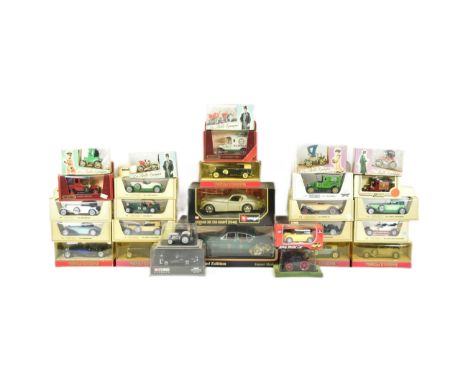 Diecast - a collection of assorted boxed diecast model cars. Largely Matchbox Models of Yesteryear / Lledo Days Gone along wi