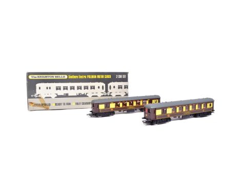 Model Railway - a vintage Wrenn Railways OO gauge model railway trainset, No. W3006/7 Class 5-BEL Brighton Belle 2-Car EMU No