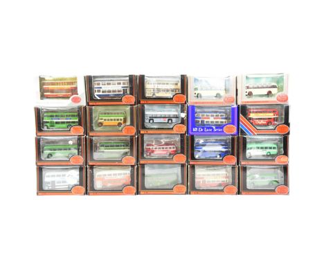 Diecast - a collection of x20 Gilbow / EFE Exclusive First Editions 1/76 scale boxed diecast model buses. Various companies a