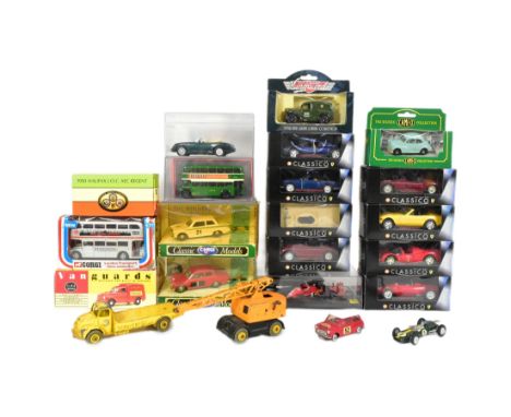 Diecast - a collection of vintage diecast model cars, largely Classico Collection Ferrari examples including a Limited Editio