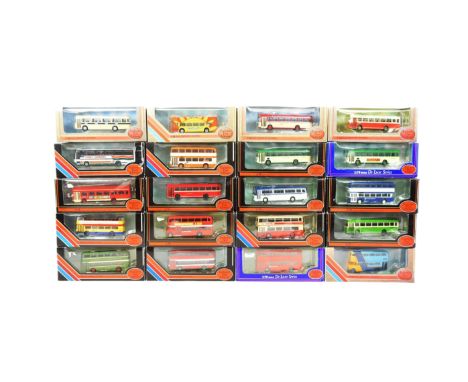 Diecast - a collection of x20 Gilbow / EFE Exclusive First Editions 1/76 scale boxed diecast model buses. Various companies a