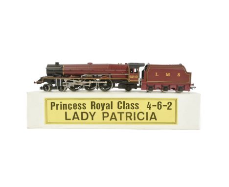 Model Railway - a vintage Hornby OO gauge model railway trainset locomotive engine, No. R375k Princess Class 4-6-2 'Lady Patr
