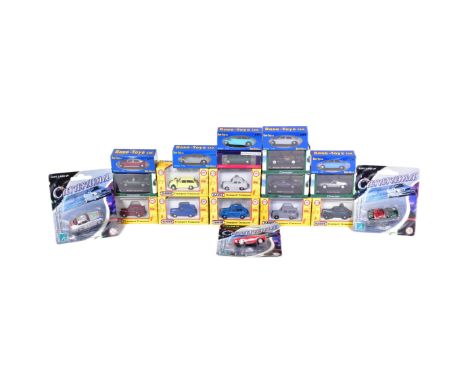 Diecast - a collection of x20 assorted 1/76 scale boxed diecast model cars comprising Classix, Base Toys &amp; Cararama. Exam