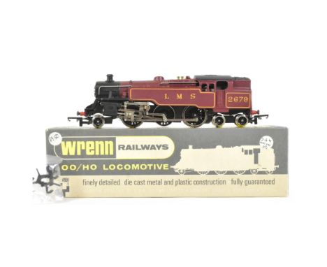 Model Railway - an original Wrenn made OO gauge model railway trainset locomotive engine No. 2219&nbsp;Class 4MT Standard 2-6