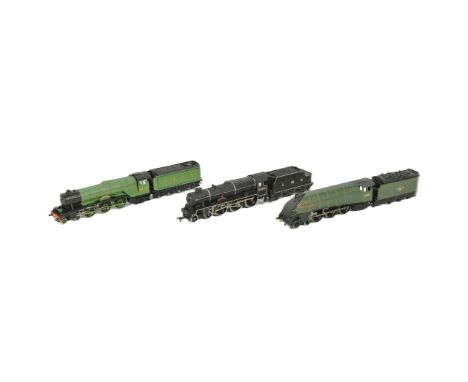 Model Railway - a collection of assorted OO gauge model railway trainset locomotive engines to include; Union of South Africa