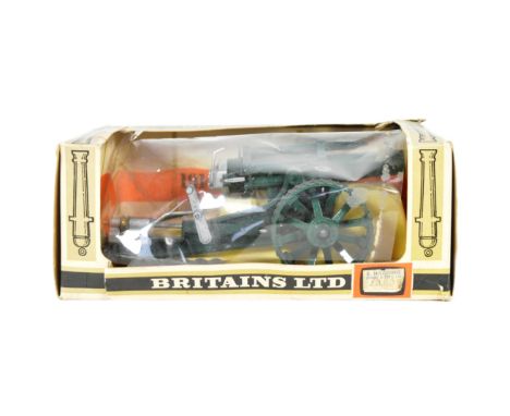 Britains - an original vintage Britains military diecast model gun No. 9740 18" Heavy Howitzer. Appears mint, and unused, wit