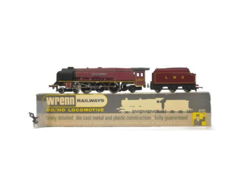 Model Railway - an original Wrenn made OO gauge model railway trainset locomotive engine No.&nbsp;2242 Duchess Class 8P 4-6-2