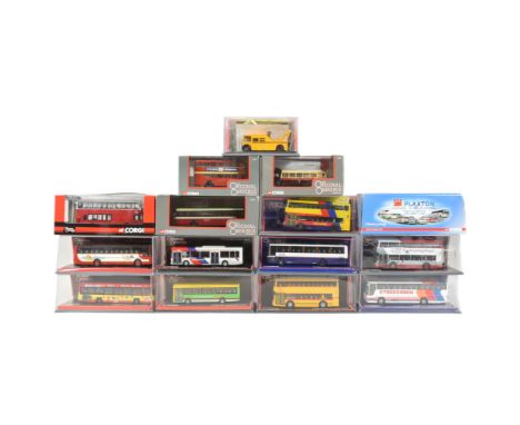 Diecast - a collection of x15 Corgi Original Omnibus 1/76 scale boxed diecast model buses. Various companies and liveries, al