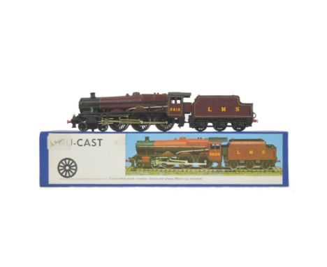 Model Railway - a kit built Nu-cast made OO gauge model railway trainset locomotive engine LMS Malay States. Highly detailed 