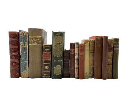 George W Melville - In the Lena Delta, pub.1885, 1st English Edition in full tooled calf, E L and R P Benedict - Our Trip aro