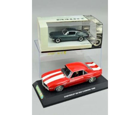 A BOXED PAULS MODEL ART MINICHAMPS FORD MUSTANG FROM THE FILM BULLITT, No.436 082022, 1:43 scale, Limited Edition of 3333, wi