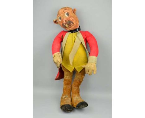 A DEANS RAG BOOK PICKITOOP TOYS PRIVATE SAM SMALL DOLL, c.1935/6, doll modelled on the character in the Stanley Holloway Mono