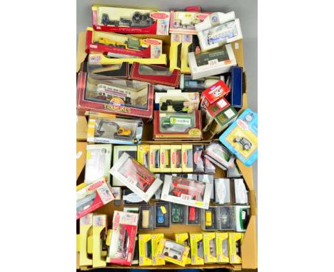 A QUANTITY OF BOXED MODERN DIECAST VEHICLES, to include Corgi Classics, Corgi Trackside, E.F.E., Lledo 'Days Gone', Lledo 'Tr
