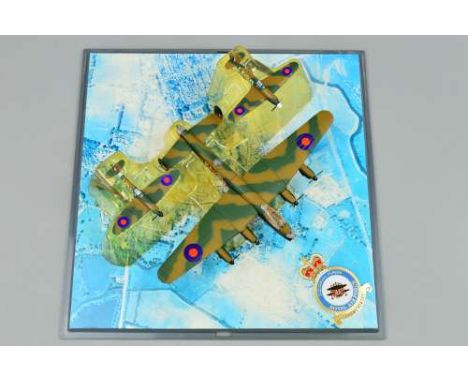 A BOXED CORGI CLASSICS AVIATION ARCHIVE BATTLE OF BRITAIN MEMORIAL FLIGHT, No.49501, 1:144 scale, comprising Lancaster, Hurri