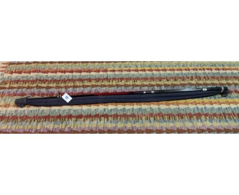 BRUCE &amp; WALKER CARP ROD (3)A Bruce &amp; Walker MK4 11ft carp rod and two old shop stock Shakespeare Zenith carp rods cir